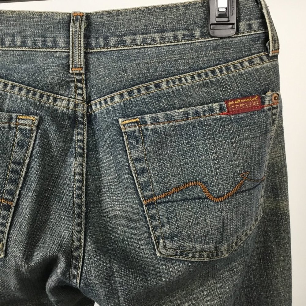 7 FOR ALL MANKIND JEANS SIZE 27 - Picture 5 of 9